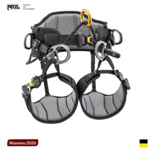 Petzl SEQUOIA®, noirjaune