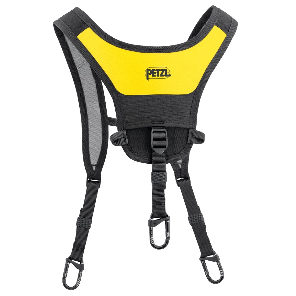 Petzl SEQUOIA®-Schulterträger, gelbschwarz – Bild 2