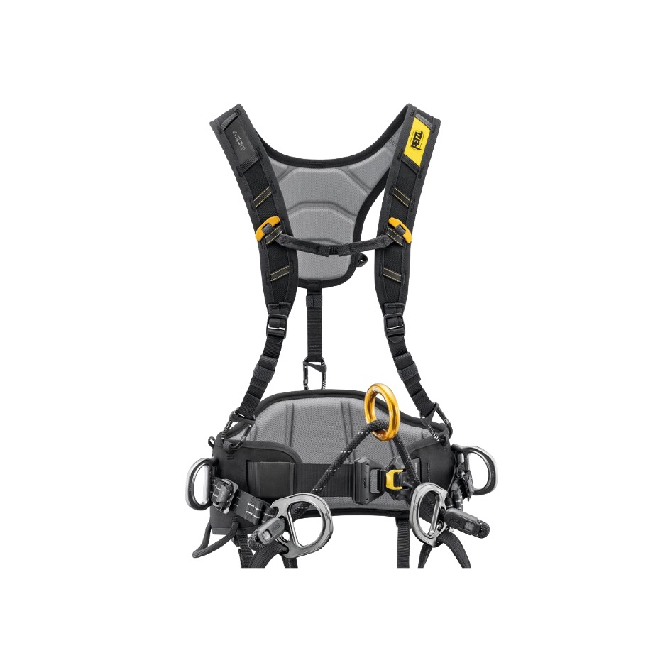 Petzl SEQUOIA®-Schulterträger, gelbschwarz – Bild 3