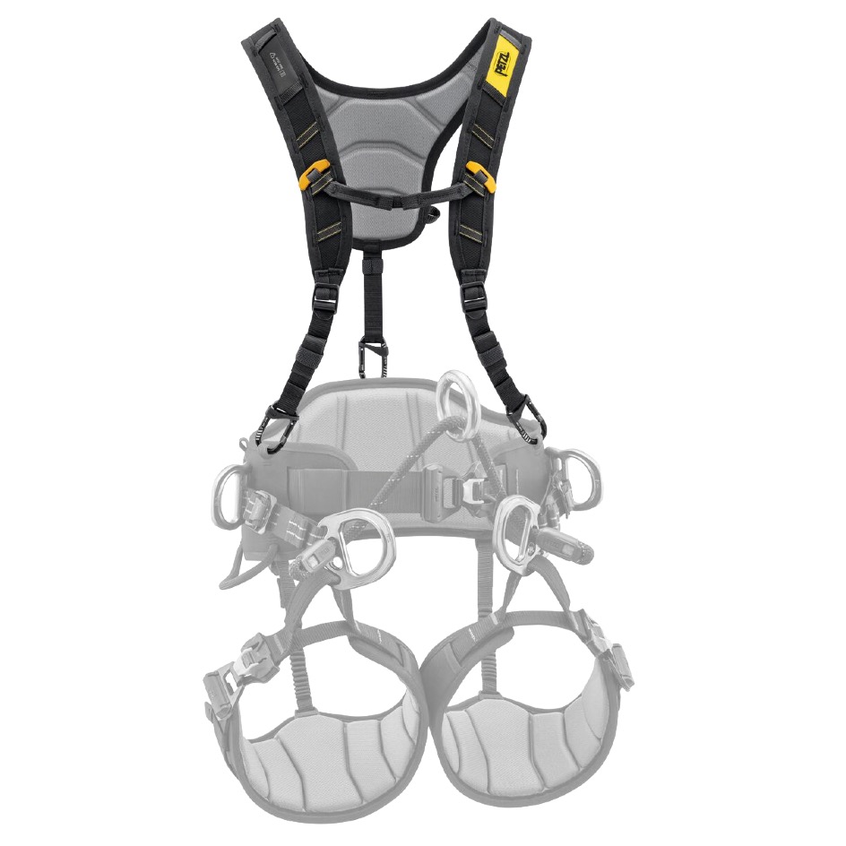 Petzl SEQUOIA®-Schulterträger, gelbschwarz – Bild 7