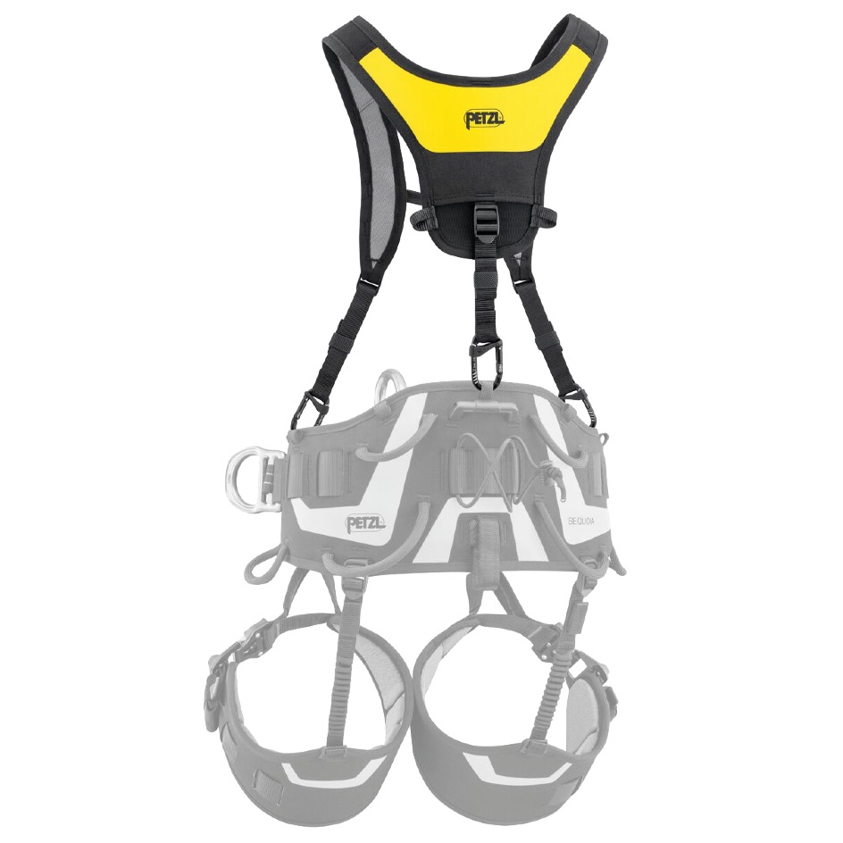 Petzl SEQUOIA®-Schulterträger, gelbschwarz – Bild 8