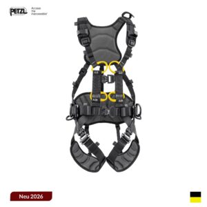 Petzl VOLT® WIND europäische Ausführung, gelbschwarz