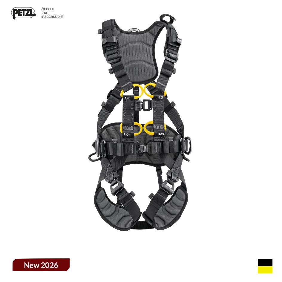 Petzl VOLT® WIND international version, blackyello