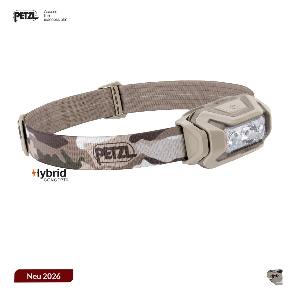 Petzl ARIA® 2 RGBW 450 lumen, RGBW, camo