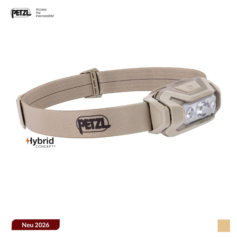 Petzl ARIA® 2 RGBW 450 lumen, RGBW, desert
