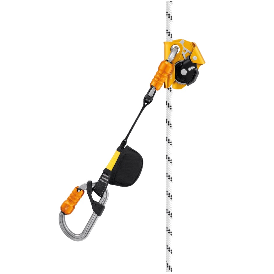 Petzl ASAP’SORBER, schwarzgelb, 20cm – Bild 6