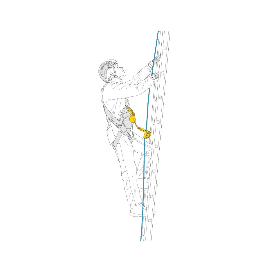 Petzl ASAP’SORBER, noirjaune, 40cm – Image 4