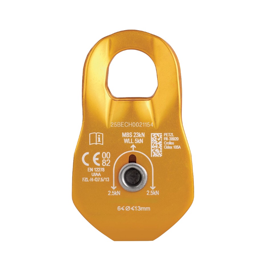 Petzl FIXE, 6-13mm, jaune – Image 3