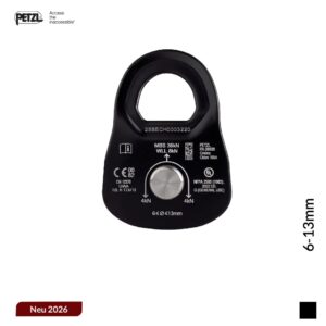 Petzl RESCUE M, 6-13mm, noir