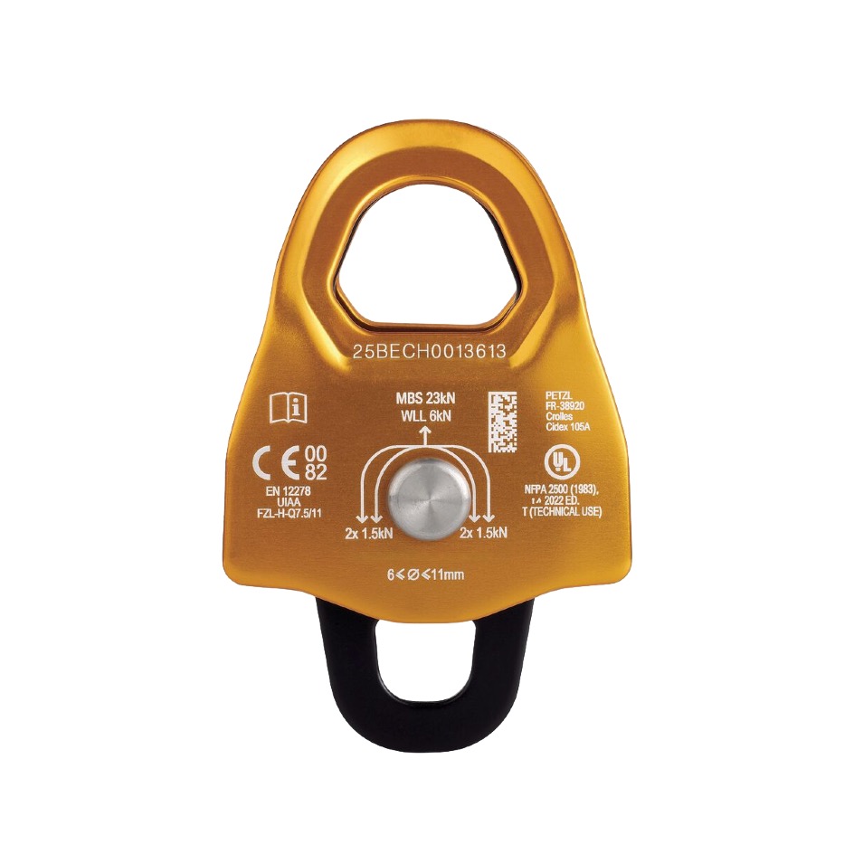 Petzl MINDER S2, 6-11mm, yellowblack - Image 3