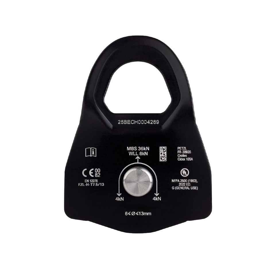 Petzl MINDER L1 , 6-13mm, yellowblack - Image 3
