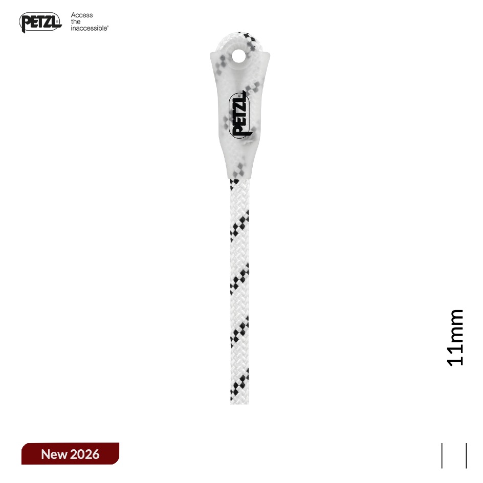 Petzl AXIS with end stitching, 11mm, white