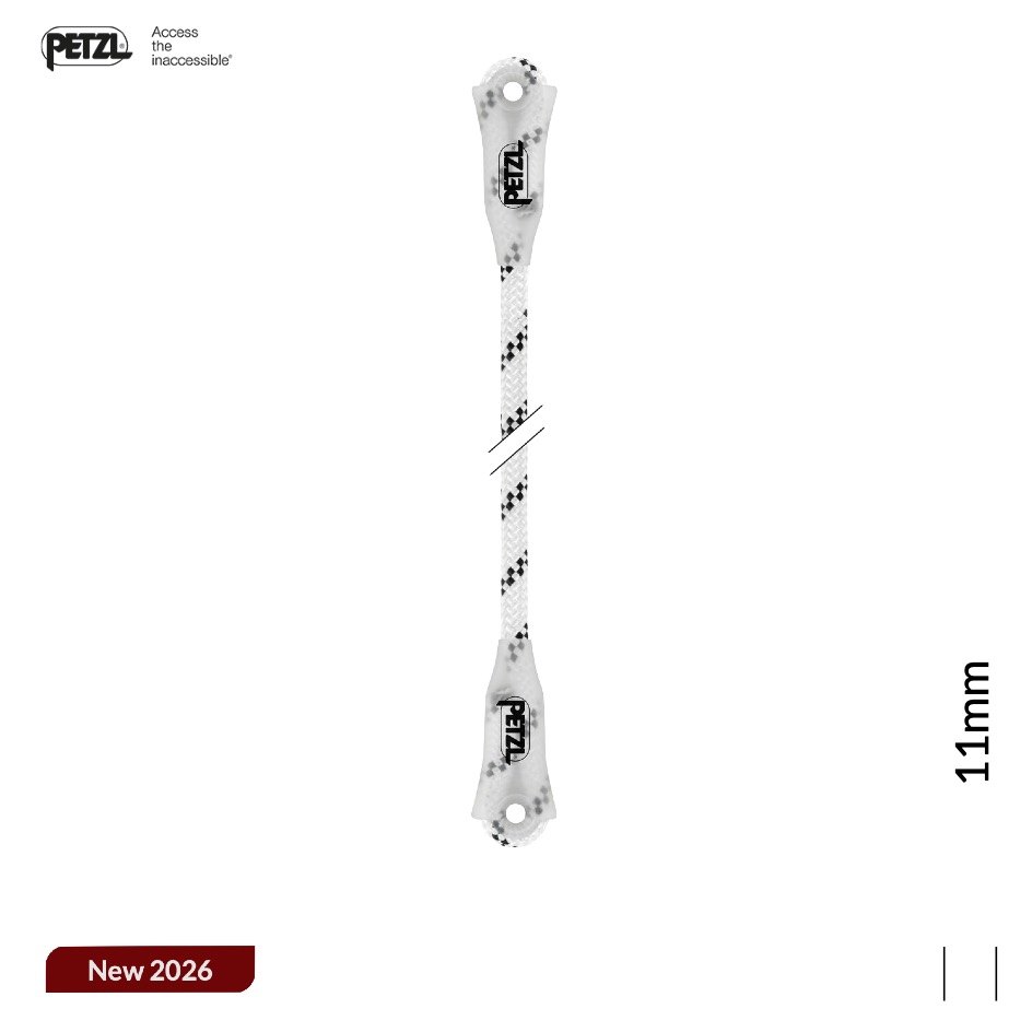 Petzl AXIS with two end stitchings, 11mm, white
