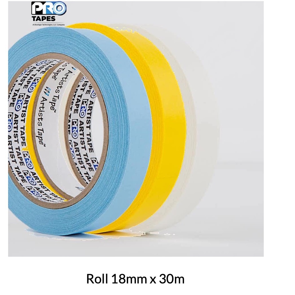 Pro Tapes PRO ARTIST Paper Tape Roll 18mm x 30m