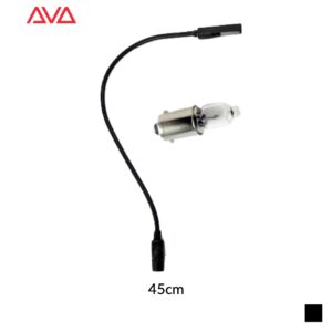 Avolites Lampe col de cygne halogène XLR3 ARENA, TIGER TOUCH II, noir, 45cm
