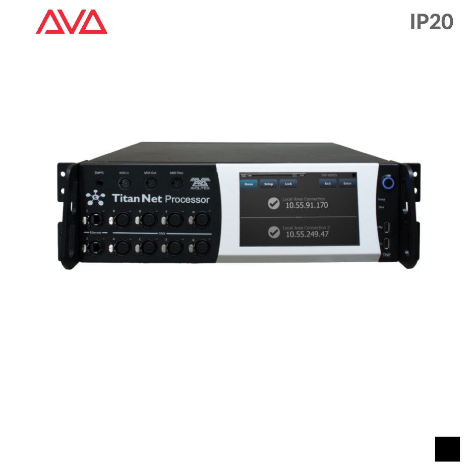 Avolites TITAN NET PROCESSOR (TNP), black