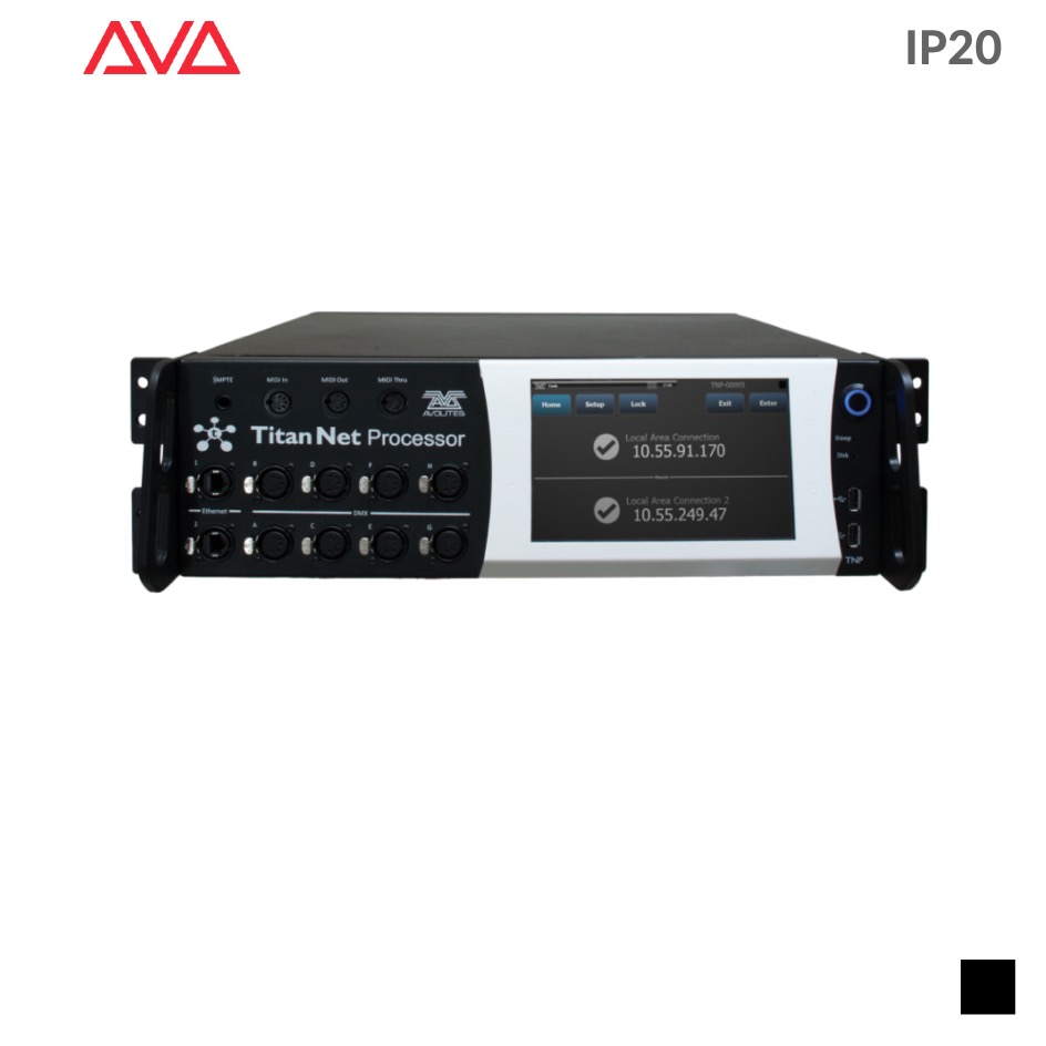 Avolites TITAN NET PROCESSOR (TNP), noir