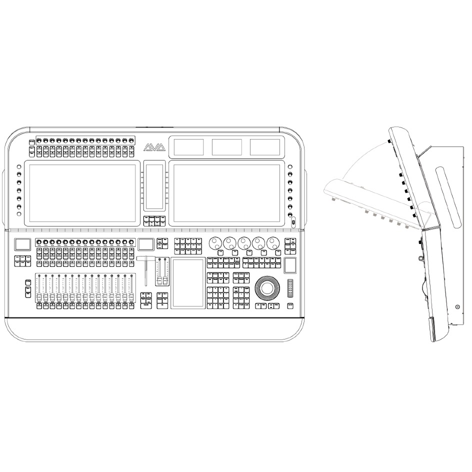 Avolites DIAMOND 9-330 Visual Canvas Controller, black - Image 11