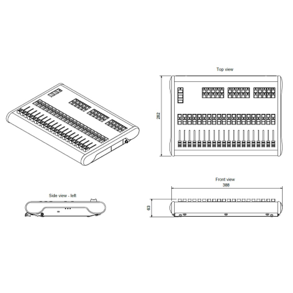 Avolites TITAN MOBILE WING, white - Image 6