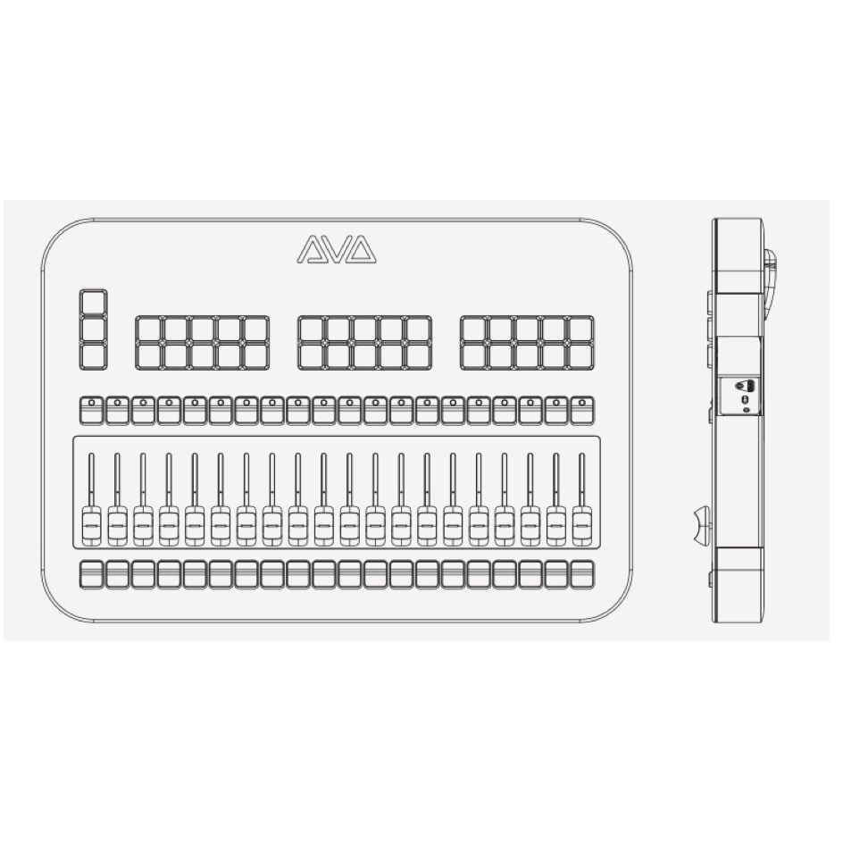Avolites T3 WING, black - Image 4
