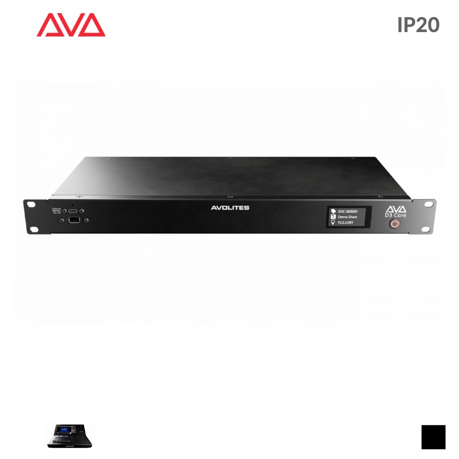 Avolites D3 CORE, black