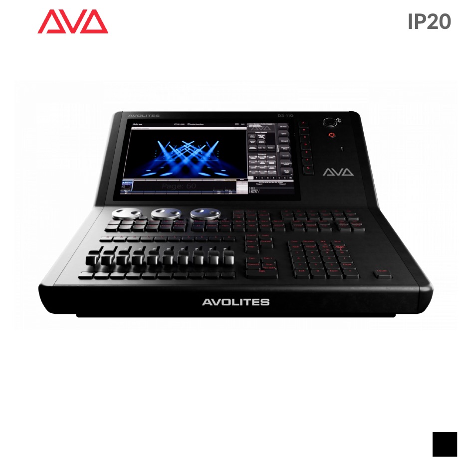 Avolites D3-110 CONSOLE, noir