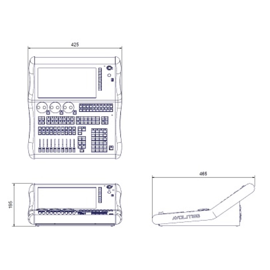 Avolites QUARTZ Console, white - Image 5