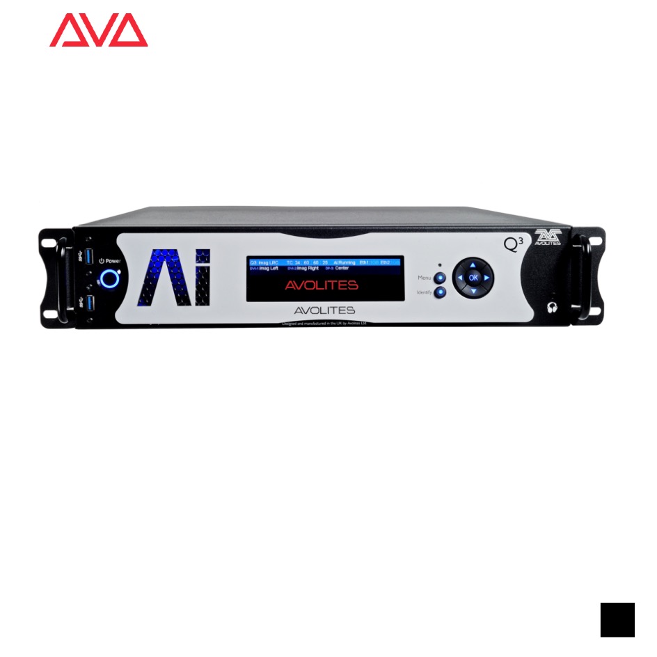 Avolites Ai Q3 PRO SERVER 2x4K, 1xHD HDMI 2.0, black