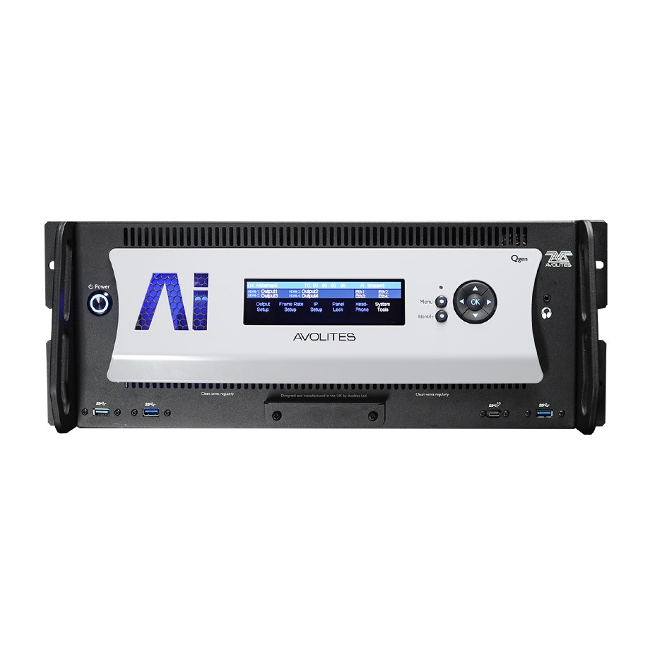 Avolites Ai Qgen SERVER 3x4K, black - Image 2
