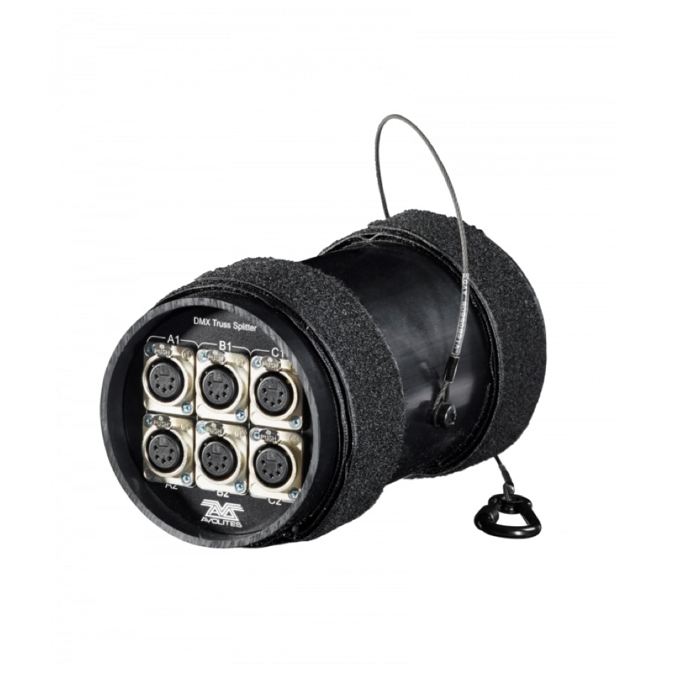 Avolites DMX TRUSS SPLITTER, black - Image 2