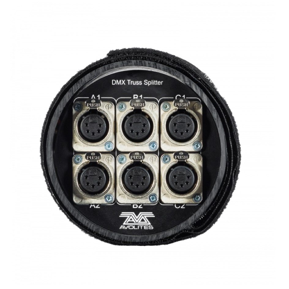 Avolites DMX TRUSS SPLITTER, black - Image 4