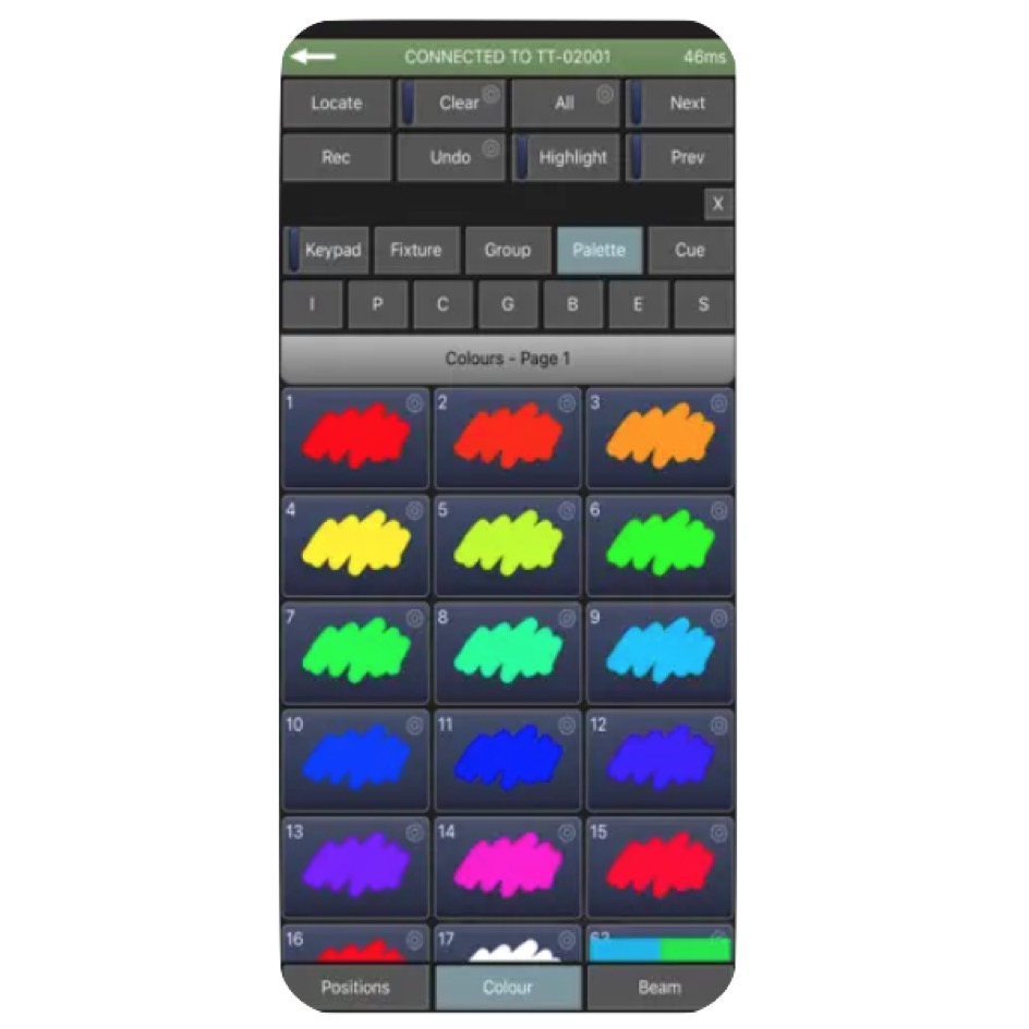 Avolites TITAN REMOTE APP pour Android & iOS – Image 8