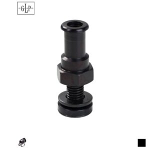 GLP Zapfen (16 mm) mit Schraube, schwarz