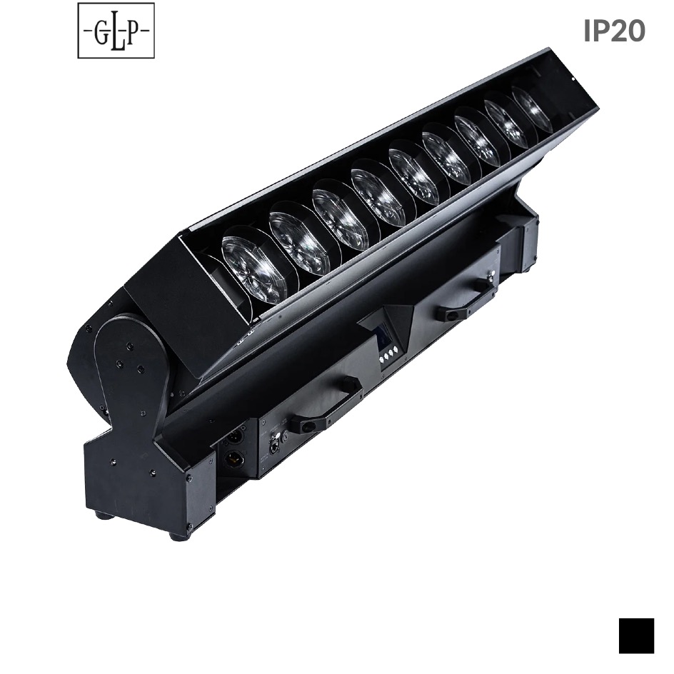 GLP Impression FR10 BAR, Rouge, vert, bleu, blanc, 2500K-10000K, noir