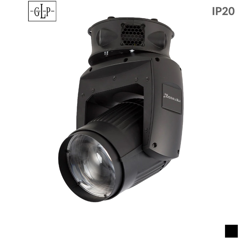 GLP Impression FR1 TM DoP, Rouge, vert, bleu, blanc, 2500K-10000K, noir