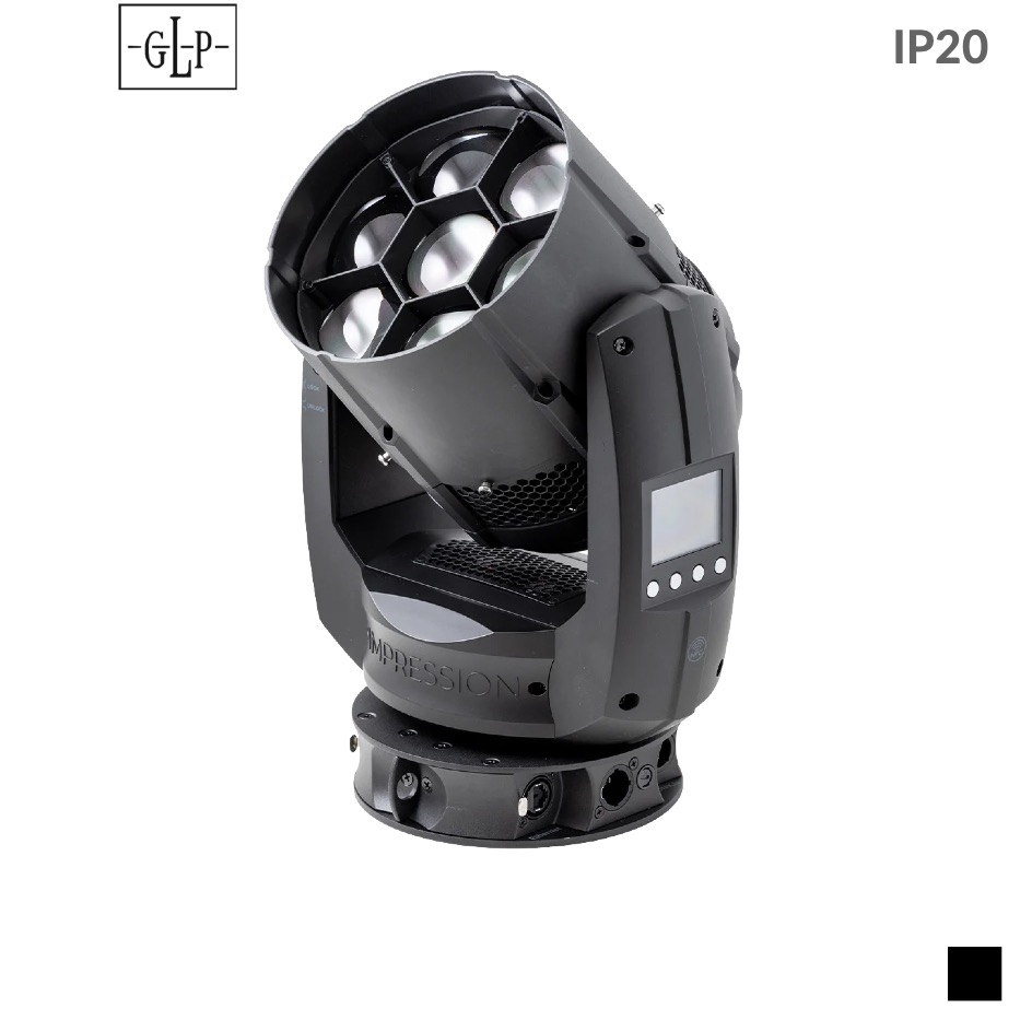 GLP Impression X5 COMPACT, Rouge, vert, bleu, lime, 2500K-10000K, noir
