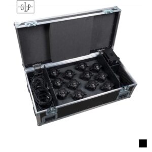 GLP Stack Case for 12x GLP X4 ATOM, black