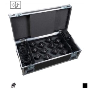 GLP Stack Case für 12x GLP X4 ATOM, schwarz