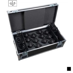 GLP Stack Case pour 12x GLP X4 ATOM, noir