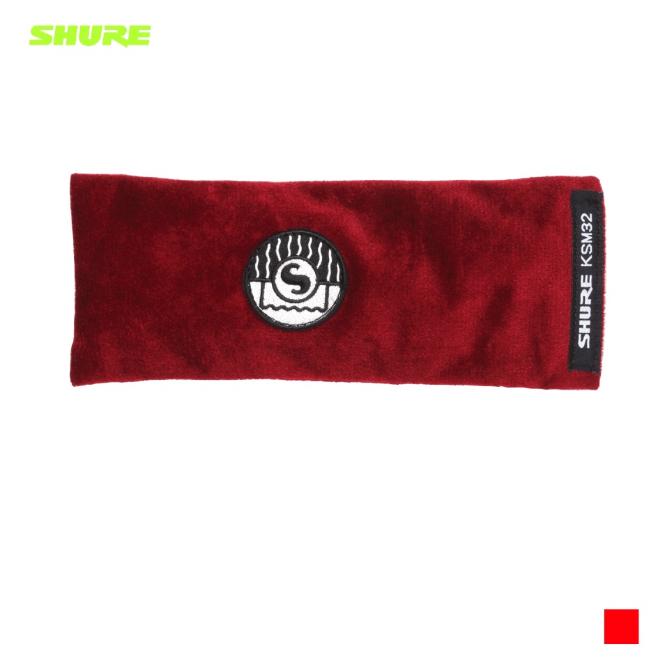 Shure A32VB Samt Tasche KSM32, rot