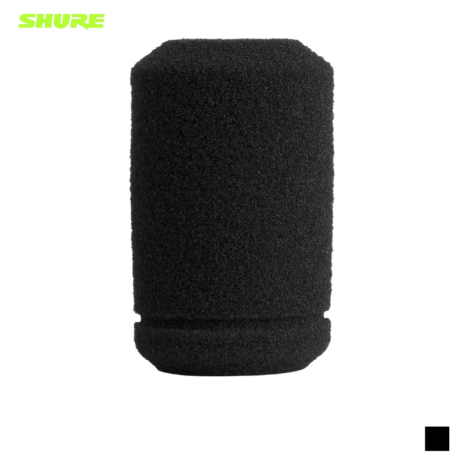 Shure A3WS Windshield for PG81, SM94, SM137, KSM109, 849, BG4.1, black