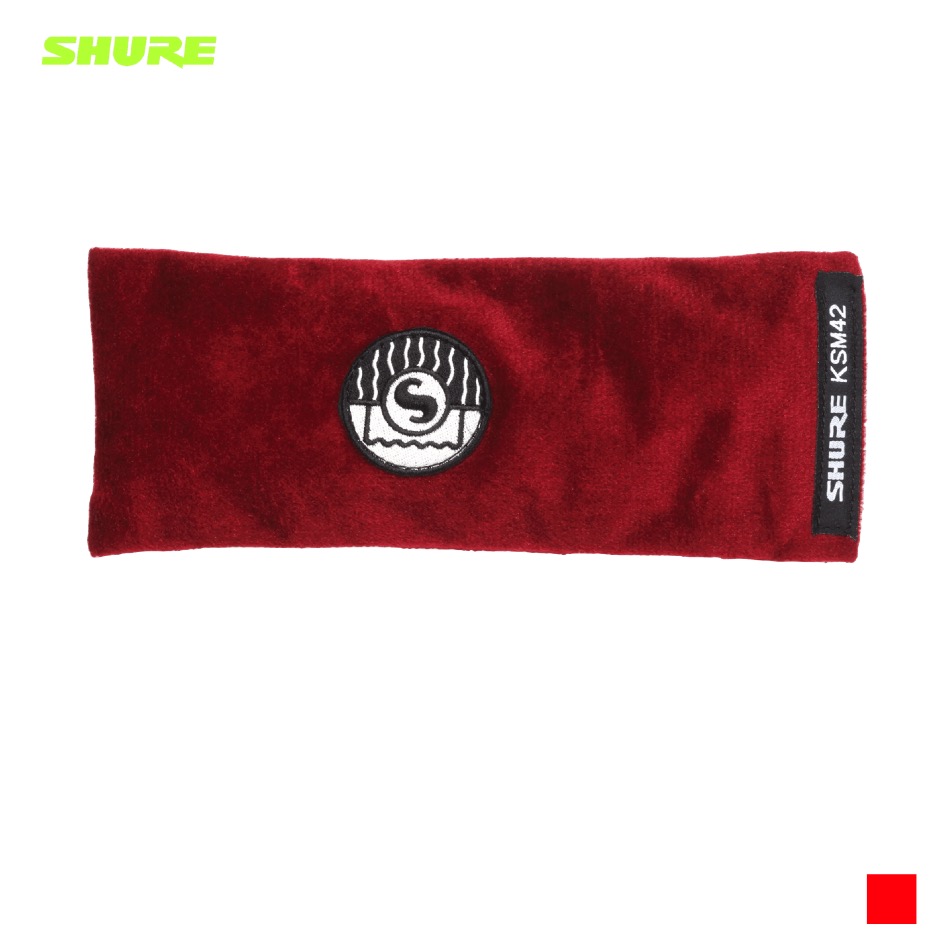 Shure A42VB Samt Tasche KSM42, rot