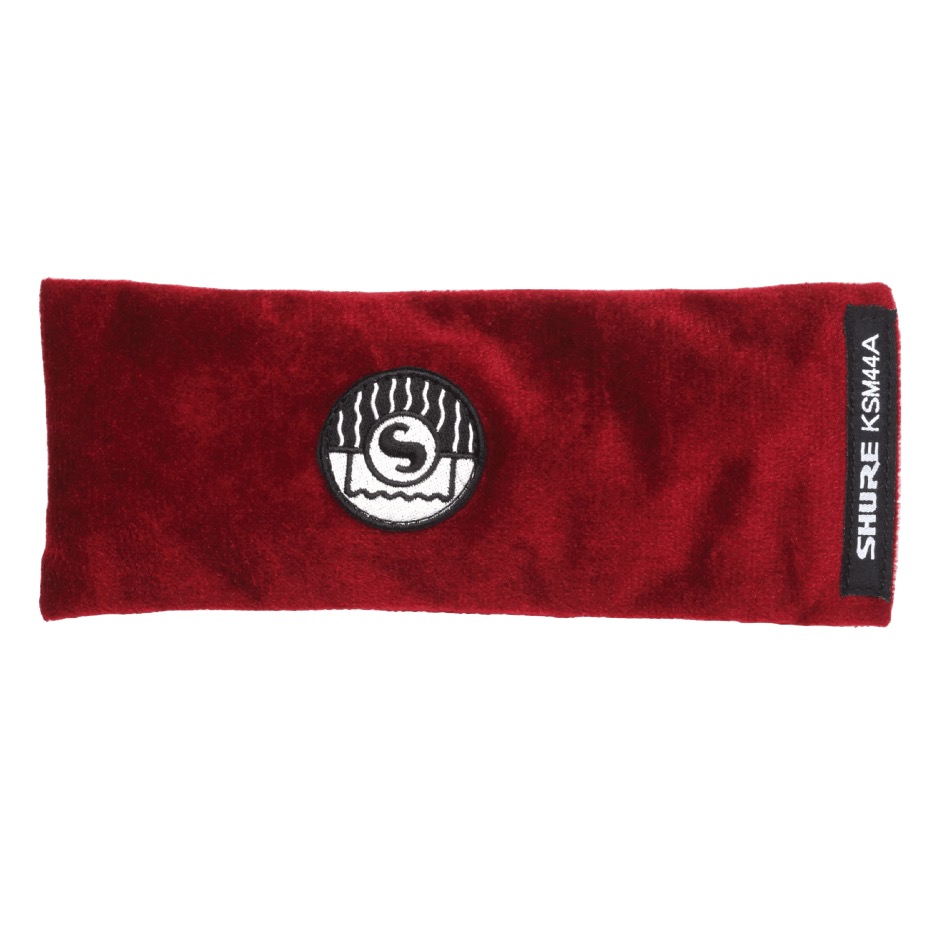 Shure A44AVB Pochette en velours KSM44A, rouge – Image 2