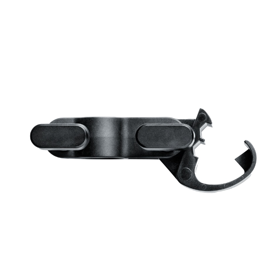Shure A6D NXN6 Support de micro pour bord de tambour Nexadyne 6 pour tom/caisse claire, noir – Image 2