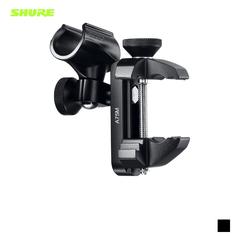 Shure A75M Universalhalterung mit Schraubklemme, schwarz