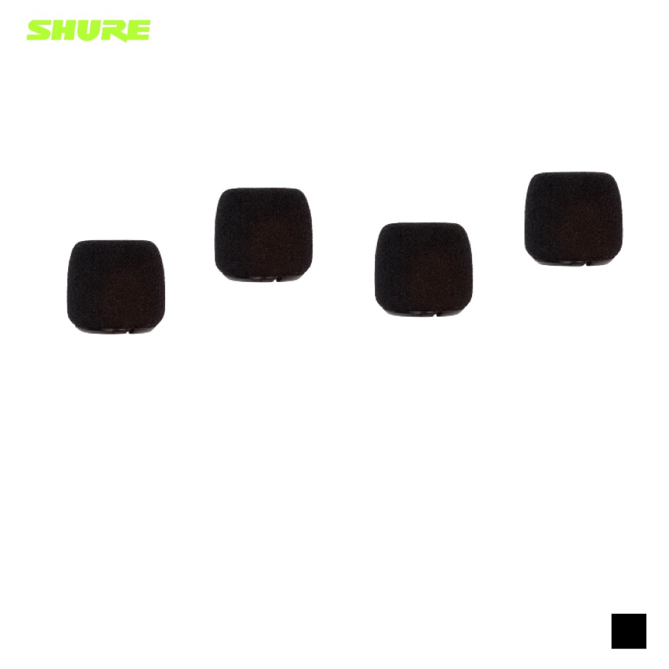 Shure ACVO4WS-B Windshield for CVO microphones, PU 4, black