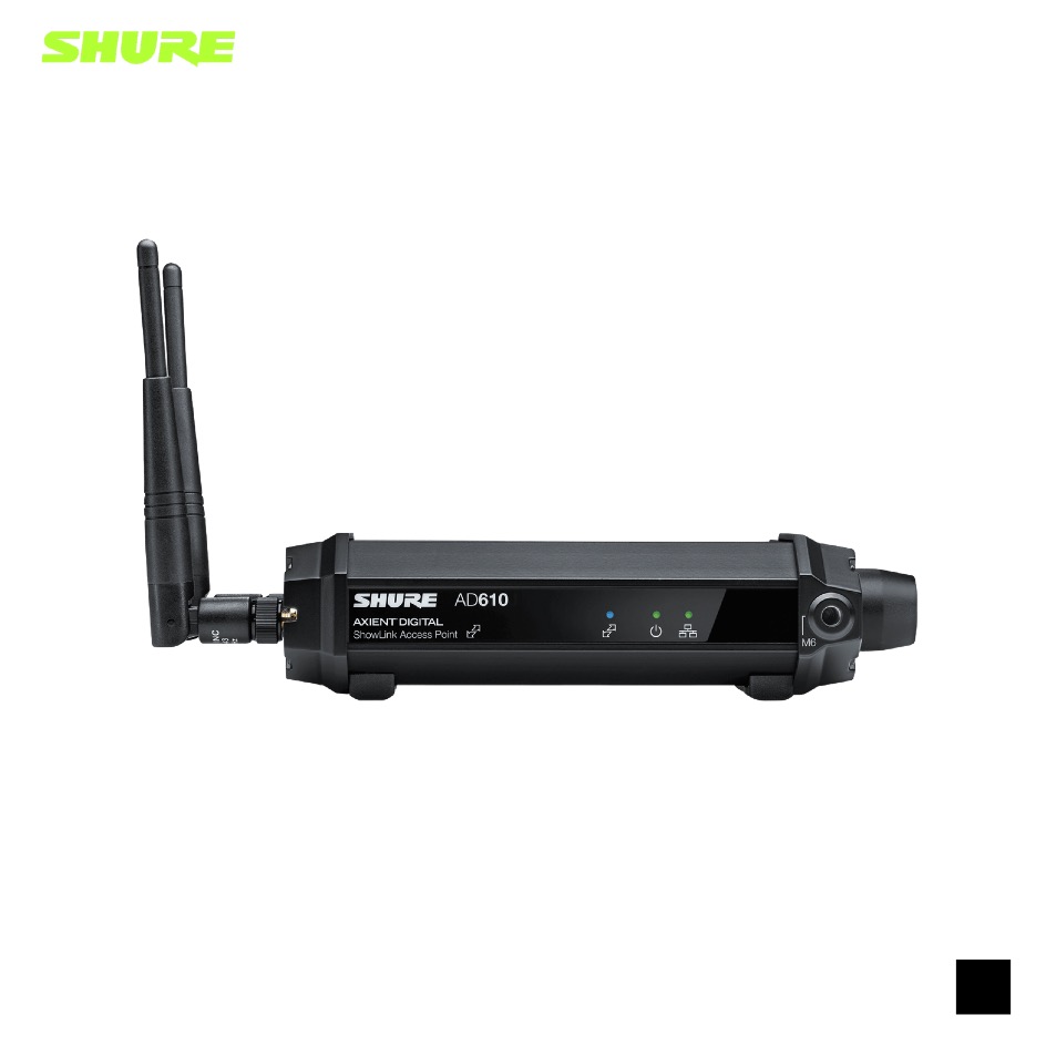Shure AD610 AD SHOWLINK ACCESS POINT, L/PS43, black