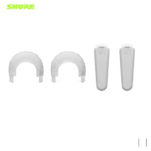 Shure AMV-LAV-WS/W-KIT Bonnette anti-vent & Clip pour MoveMic, UE 2, blanc