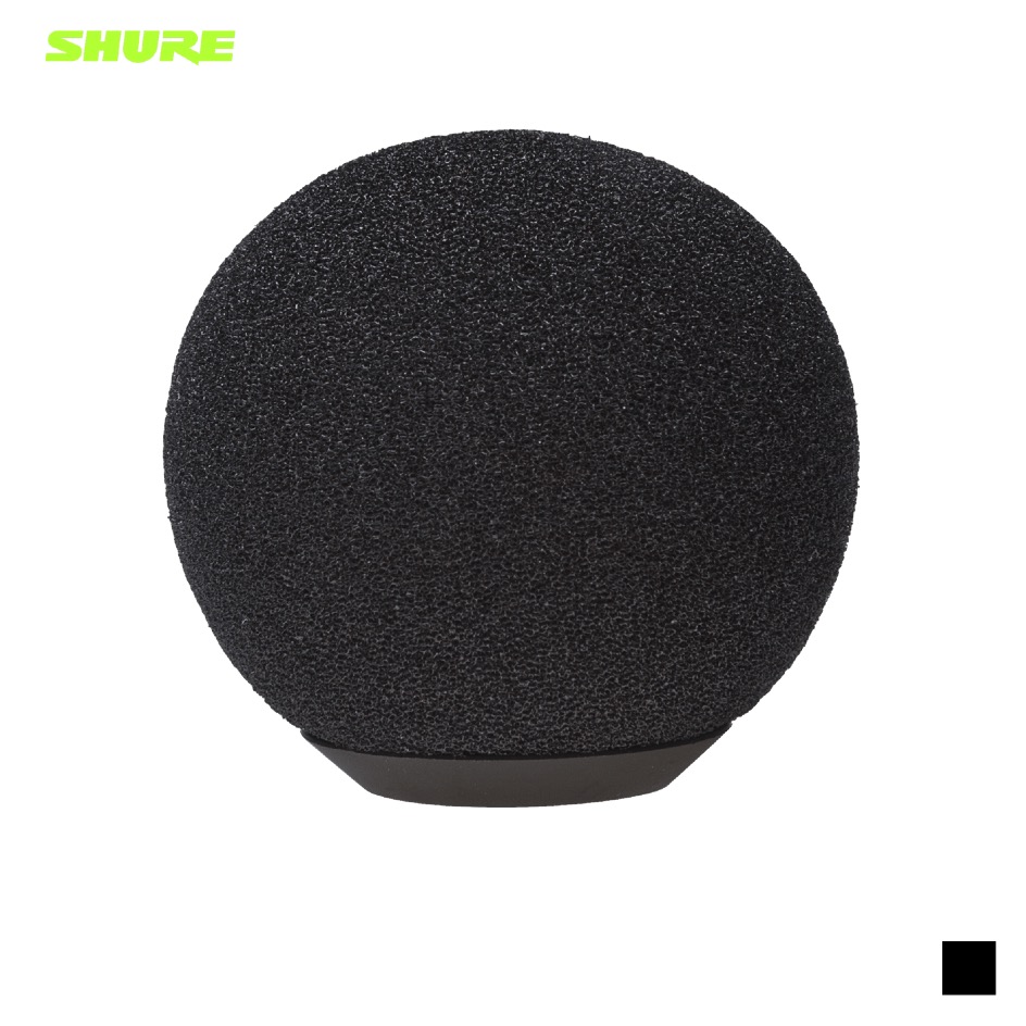 Shure AMV88-WS bonnette anti-vent en mousse pour MV88, noir