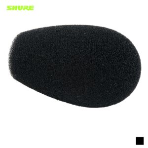 Shure BCAWS1 Windschutz für Mikrofone der BRH Broadcast Headsets, schwarz